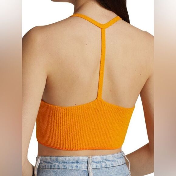 RAG & BONE Soleil Stretch Ribbed Bra Top - Picture 3 of 12